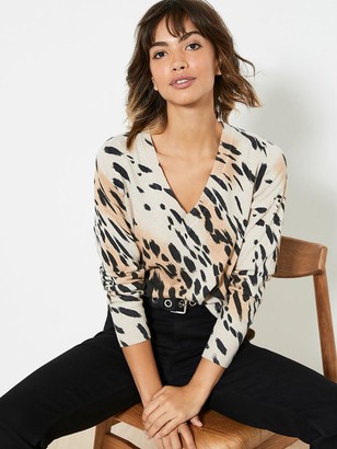 animal print jumpers