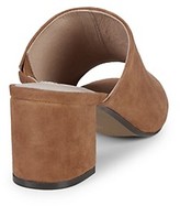 Thumbnail for your product : Saks Fifth Avenue Aurora Suede Block Heel Mules
