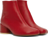 Thumbnail for your product : MM6 MAISON MARGIELA Red Anatomic 45 Boots