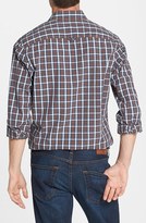 Thumbnail for your product : Nordstrom SmartcareTM Trim Fit Wrinkle Free Plaid Washed Sport Shirt