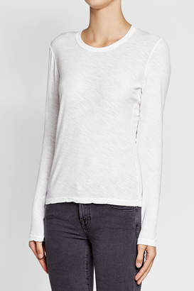 James Perse Long-Sleeved Cotton Top