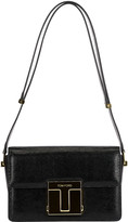 Thumbnail for your product : Tom Ford Lizard-Print T Clasp Shoulder Bag