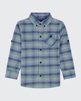 Thumbnail for your product : Andy & Evan Boy's Plaid Button-Down Cotton Shirt, Size 2-7