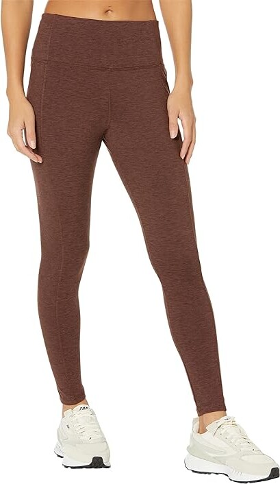 Jockey Active Supersoft Pocket 7/8 Leggings (French Roast Heather) Women's  Casual Pants - ShopStyle