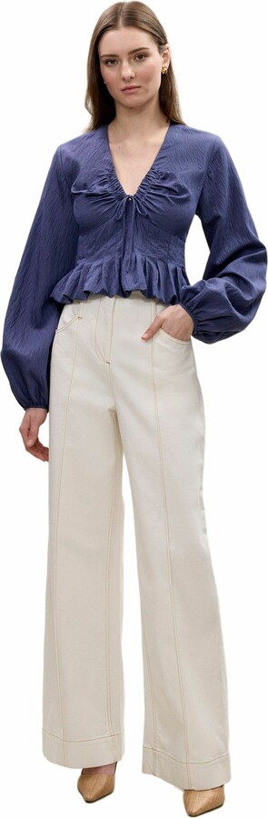 Allegra Stripe Blouse