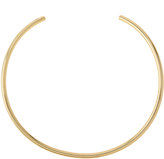 Thumbnail for your product : Jules Smith Designs Americana Curved Golden Choker Necklace