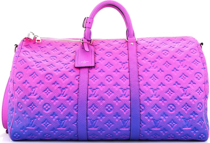 Louis Vuitton 2018 pre-owned Iridescent Keepall Bandouliere 50