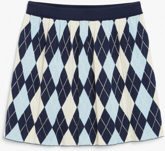 Monki Pleated mini skirt