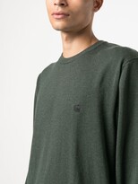 Thumbnail for your product : Carhartt Work In Progress Logo-Embroidered Crew Neck Sweater