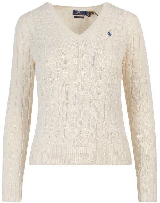 Ralph Lauren Merino Wool V-Neck Golf Sweater - ShopStyle