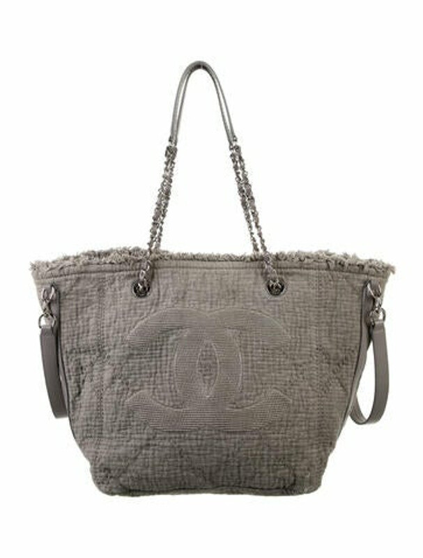 chanel double face tote