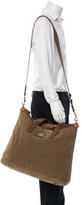 Thumbnail for your product : Dolce & Gabbana Leather-Accented Canvas Satchel