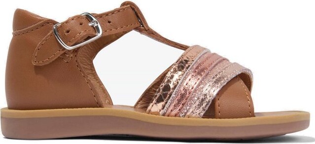 Pom D'Api Buckle-Strap Open-Toe Sandals