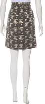 Thumbnail for your product : Vena Cava Jacquard Metallic Skirt