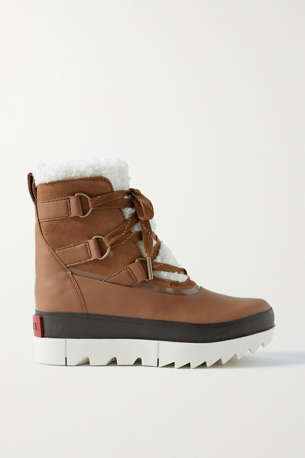 sorel boots shearling boot