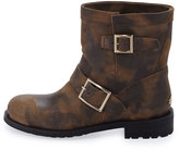 Thumbnail for your product : Jimmy Choo Youth Waxed Biker Boot, Sand