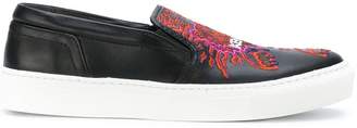 Kenzo Tiger embroidered sneakers