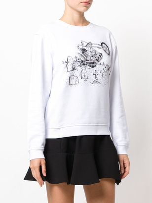 McQ bunny print sweatshirt