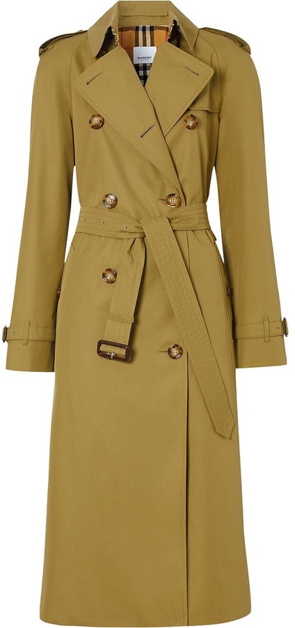 burberry olive green trench coat