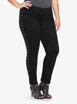 Thumbnail for your product : Torrid Tripp Lace-Up Skinny Jean