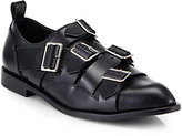 Thumbnail for your product : Comme des Garcons Leather Buckle Loafers