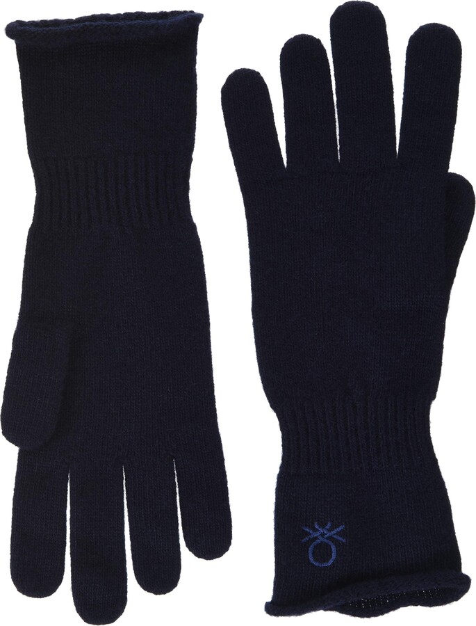 Benetton Guanti Gloves And Mittens in Red Womens Accessories Gloves 
