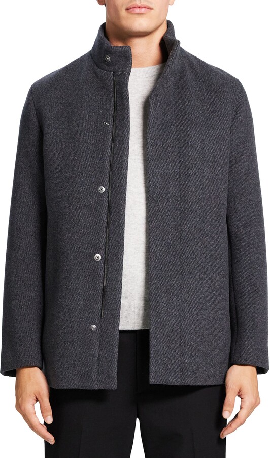 Theory Men's Wool Coats | Shop The Largest Collection | ShopStyle