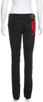 Thumbnail for your product : Just Cavalli Embroidered Skinny Jeans