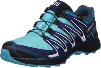 Salomon Women's XA Lite GTX Trail Running Shoes Synthetic/Textile Blue  (Blue Bird/Tahitian Tide/Astral Aura) Size: 43 1/3 - ShopStyle