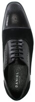 Thumbnail for your product : Daniel Cranmore Black Leather & Suede Brogues