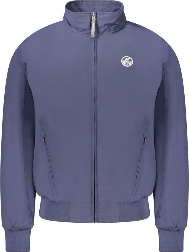 North Sails Blue Polyester Men's Bomber Men's Jacket