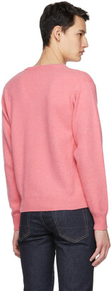 Tom Ford Pink Cashmere V-Neck Sweater