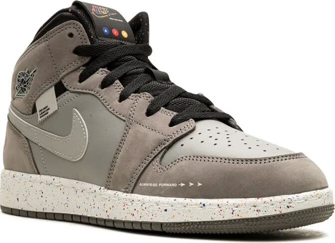 Jordan Kids Air Jordan 1 Mid Wings "NYC Subway" sneakers