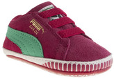 Thumbnail for your product : Puma kids pink suede classic girls baby