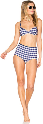 Solid & Striped The Brigitte Bikini Bottom in Navy