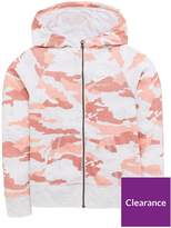 Thumbnail for your product : Nike Sportswear Older Girls Vintage Camo Hoodie - Pink/Grey