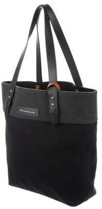 WANT Les Essentiels Leather-Trimmed Felt Tote w/ Tags