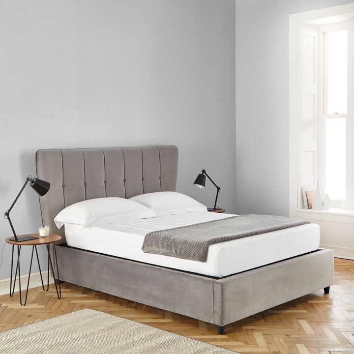 Dunelm Isla Grande Ottoman Bed Grey ShopStyle