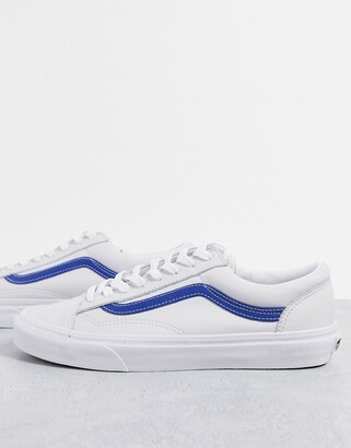 Mens White Leather Vans | Shop The Largest Collection | ShopStyle