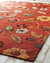Thumbnail for your product : Horchow "Pumpkin Floral" Rug