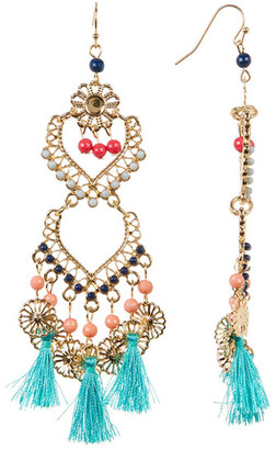 Cara Accessories Venetian Inspired Chandelier Earrings