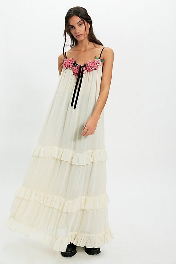 For Love & Lemons Rosalie Maxi Dress