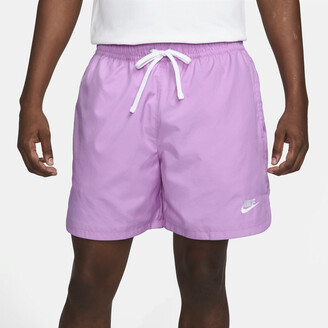 nike woven purple shorts