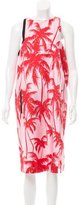 Thumbnail for your product : Fausto Puglisi Palm Tree Printed Midi Dress