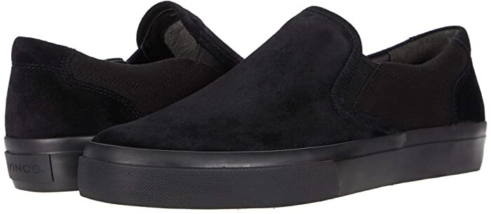 vince black slip on
