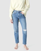 Thumbnail for your product : Mavi Jeans Women's Blue Straight - Soho High Rise Girlfriend Jeans - Size 26 at The Iconic