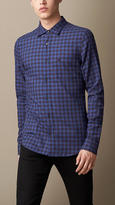 Thumbnail for your product : Burberry Cotton Gingham Shirt