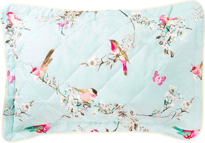 Dunelm Beautiful Birds DuckEgg Pillow Sham Duck Egg Blue ShopStyle Indoor Cushions
