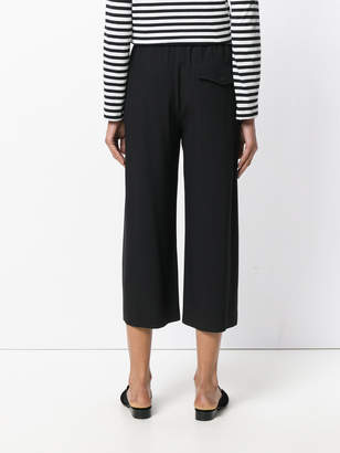 Helmut Lang wide-legged cropped trousers