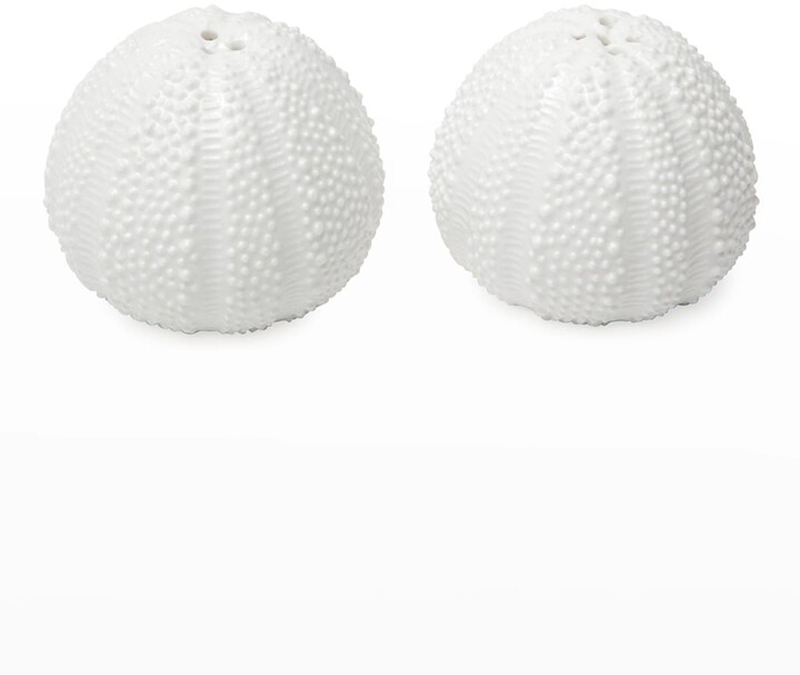 Blue Pheasant Marina White Sea Urchin Salt & Pepper Shakers ShopStyle